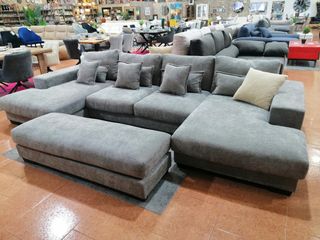 Sofá Cama Chaise L. Rinconera Kim 365x160X160cm