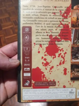 DVD El Perfume: Historia d'un assassí