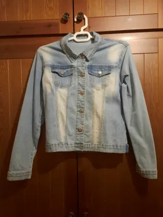 Cazadora vaquera azul