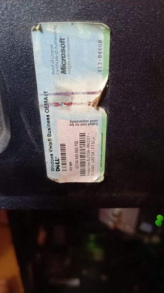 Ordenador Dell Optiplex 760 pc sobremesa