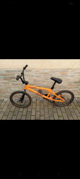 Bicicleta BMX Naranja