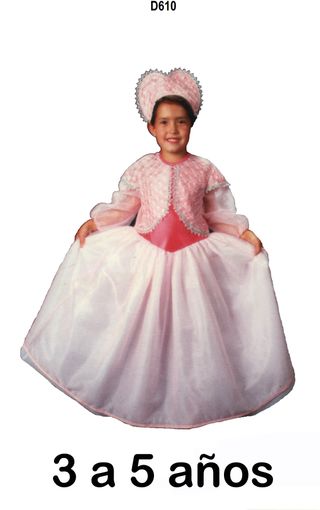 Disfraz Princesa Corazón T-2 (3-5 años)