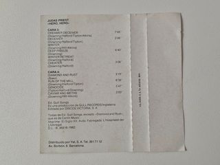 Judas Priest Vol. 1 y Vol. 2 Cassettes