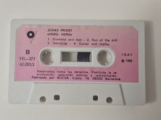 Judas Priest Vol. 1 y Vol. 2 Cassettes