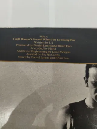 Vinilo U2 I Still Haven't Found What I'm Looking F