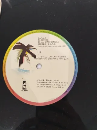 Vinilo U2 I Still Haven't Found What I'm Looking F