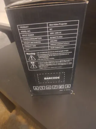 Mini video Proyector Wifi WIMIUS Modelo W2