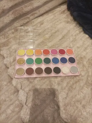 Paleta de Acuarelas para niña  con 21 colores