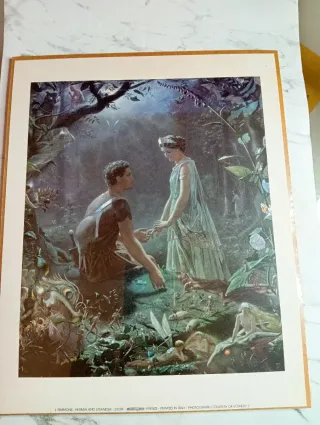 Lote 5 Cuadros 24/30 cm Decorativos Clásicos