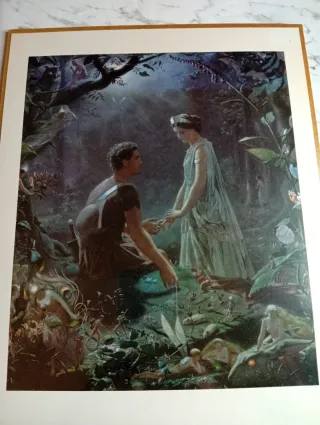 Lote 5 Cuadros 24/30 cm Decorativos Clásicos