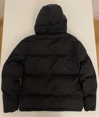 Pull&Bear Abrigo Negro Acolchado NUEVO S