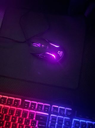 Teclado Gaming G-LAB RGB con Ratón y Alfombrilla