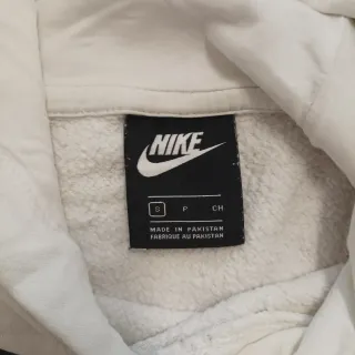 Felpa Nike Bianca con Cappuccio