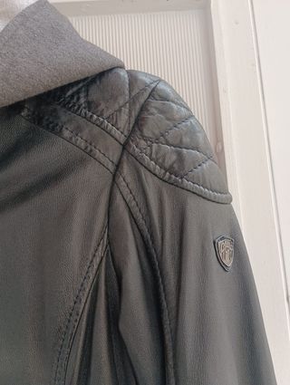 Cazadora Gipsy Mujer Cuero Negra (100% Cuero)