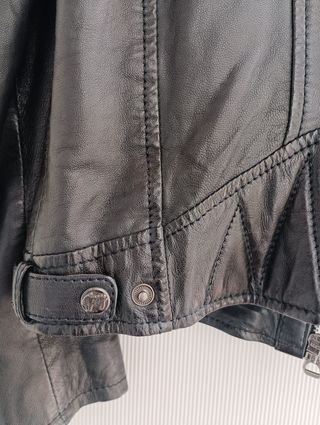 Cazadora Gipsy Mujer Cuero Negra (100% Cuero)