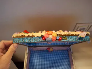 Caja vintage, una joya artesanal !