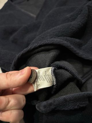 Chaleco Lacoste Vintage Botones 90s azul marino