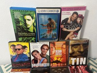 Lote 6...15 VHS Variados ..titulos selectos
