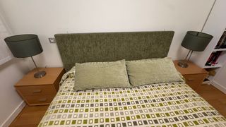 Dormitorio completo verde moderno