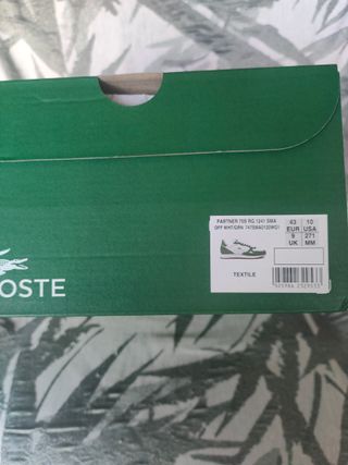 Zapatillas Lacoste Talla 43
