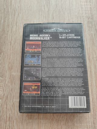 Michael Jackson's Moonwalker Sega Mega Drive