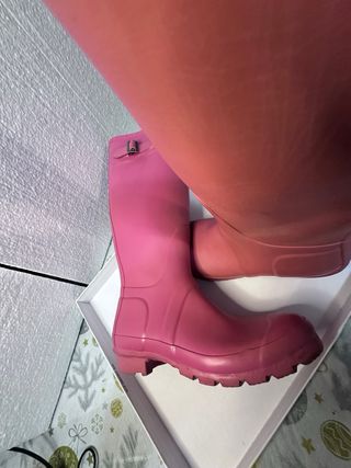 Botas Hunter Rosas Talla 37