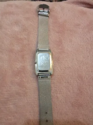 Reloj Calvin Klein Cuarzo Malla Plateada