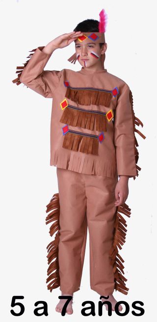 Disfraz Indio T-2 (5-7 años)
