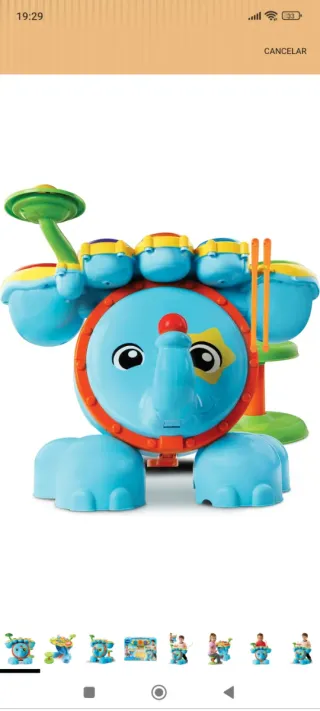 Tambor infantil Vtech