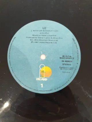 Vinilo U2 - With or Without You