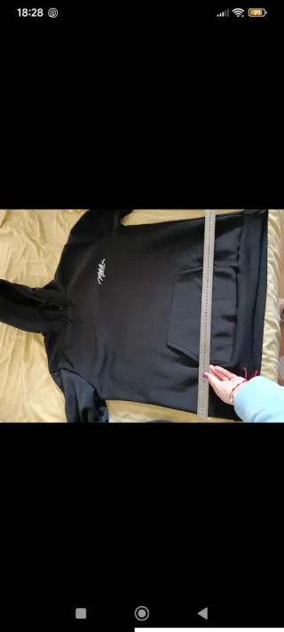 Sudadera Maka Negra Mujer