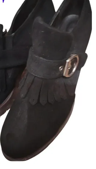 Mocasines Amor Amor piel tacón vuelta 40