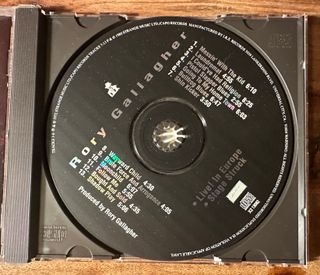 CD RORY GALLAGHER Live! In Europe + Stagestruck