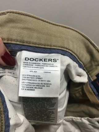 Pantalones Dockers skinny 33-32