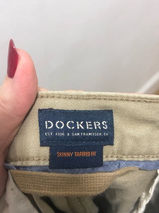 Pantalones Dockers skinny 33-32