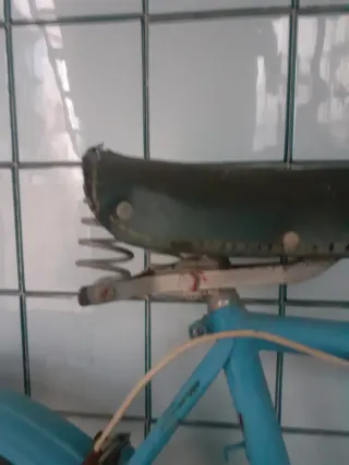 Bicicleta Clásica Azul