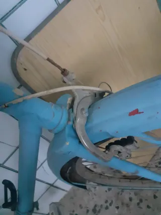 Bicicleta Clásica Azul