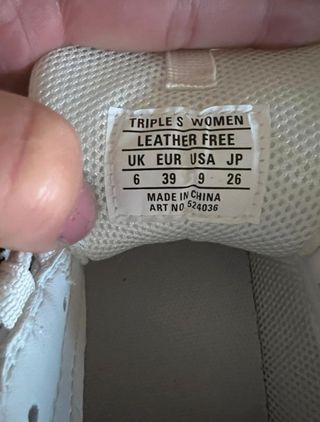 Zapatillas Balenciaga Talla 39 Beige/Blanco