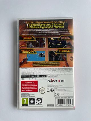 Turrican Flashback Nintendo Switch