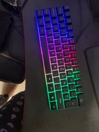 Teclado Gaming RGB Negro
