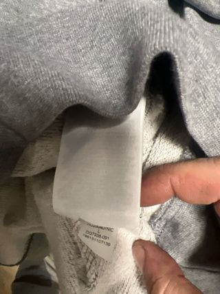 Felpa Jordan Grigia Taglia L