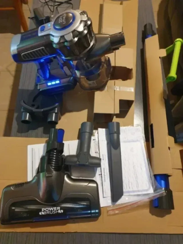 Ariete 2722 - Aspirador escoba sin cable 2 en 1