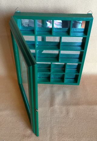 Caja expositora vitrina coleccionista