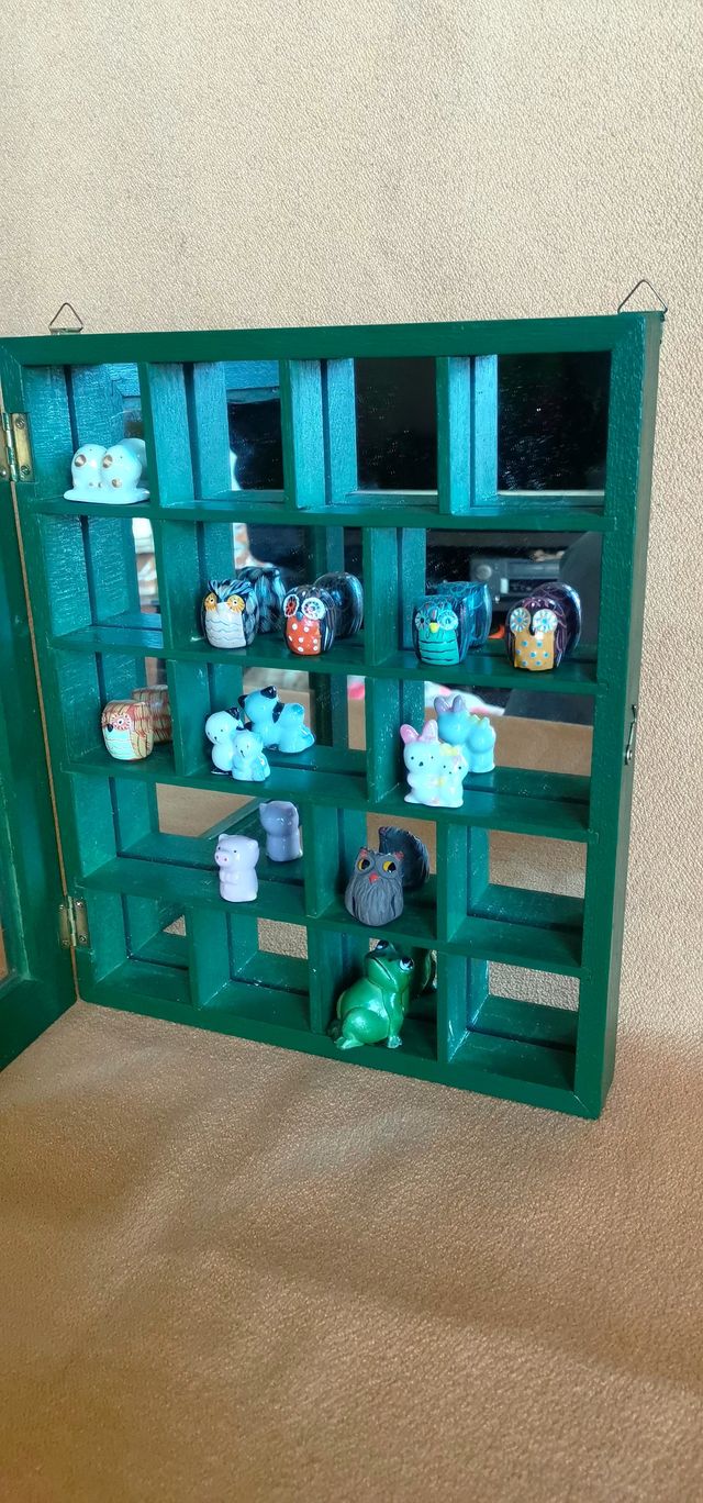 Caja expositora vitrina coleccionista