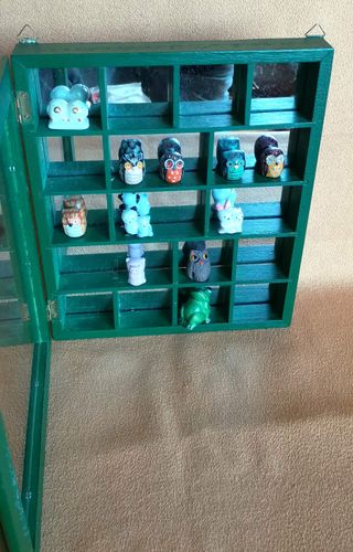 Caja expositora vitrina coleccionista