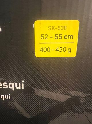 Casco Esquí Infantil 52-55cm
