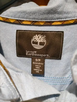 Camisa Timberland Azul Talla S