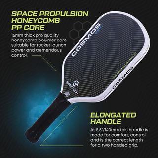 Paleta Pickleball Cosmos Carbono Spin 16mm