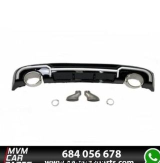 Difusor Trasero Audi A3 2016 Sportback Look RS3 AB