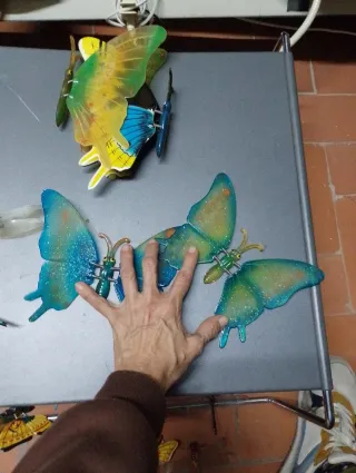 Lote de  20 figuras de insectos con imán